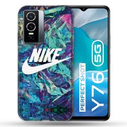 Coque Pour Vivo Y76 5G Nike Turquoise