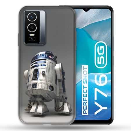 Coque Pour Vivo Y76 5G Star Wars - R2D2