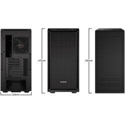 Boitier PC / Boitier Ordinateur Be Quiet! Pure Base 600 Black BG021 Personnalise Customise