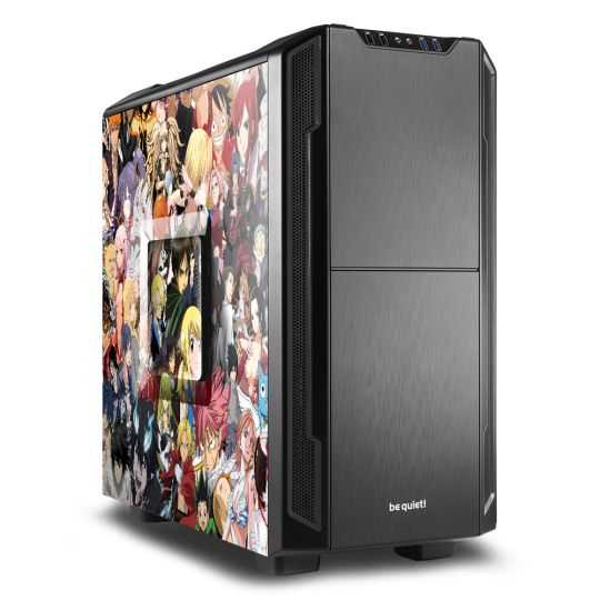 Boitier PC / Boitier Ordinateur Be Quiet! Silent Base 600 Black Personnalise Customise