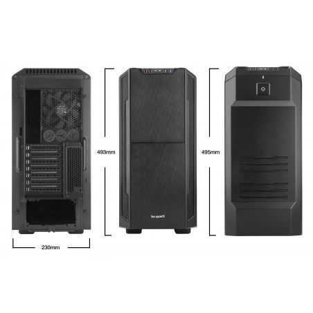 Boitier PC / Boitier Ordinateur Be Quiet! Silent Base 600 Black Personnalise Customise