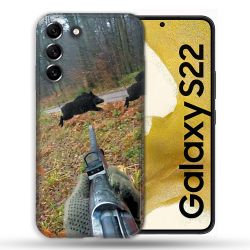 Coque compatible Magsafe Pour Samsung Galaxy S22 Chasse Vision Tir