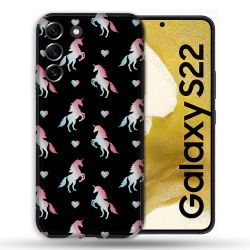 Coque compatible Magsafe Pour Samsung Galaxy S22 Fantastique Licorne Pattern