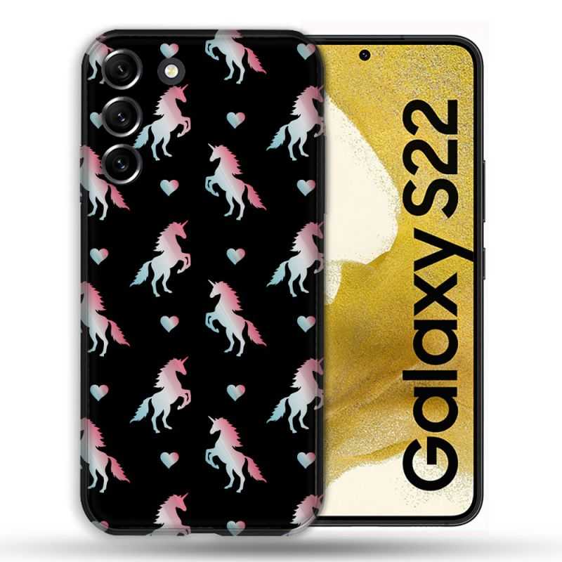 Coque compatible Magsafe Pour Samsung Galaxy S22 Fantastique Licorne Pattern