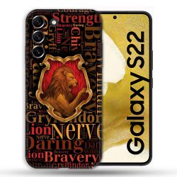 Coque compatible Magsafe Pour Samsung Galaxy S22 Harry Potter Griffondor