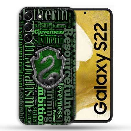 Coque compatible Magsafe Pour Samsung Galaxy S22 Harry Potter Serpentar