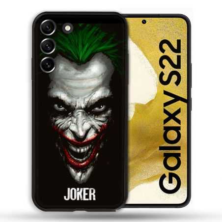 Coque compatible Magsafe Pour Samsung Galaxy S22 Joker Noir