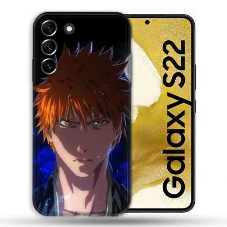 Coque compatible Magsafe Pour Samsung Galaxy S22 Manga Bleach Ichigo