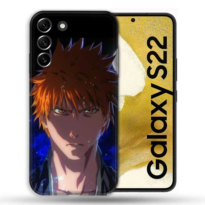Coque compatible Magsafe Pour Samsung Galaxy S22 Manga Bleach Ichigo