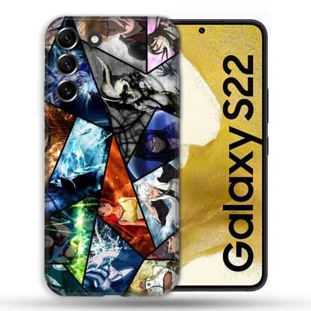 Coque compatible Magsafe Pour Samsung Galaxy S22 Manga Bleach Pele Mele