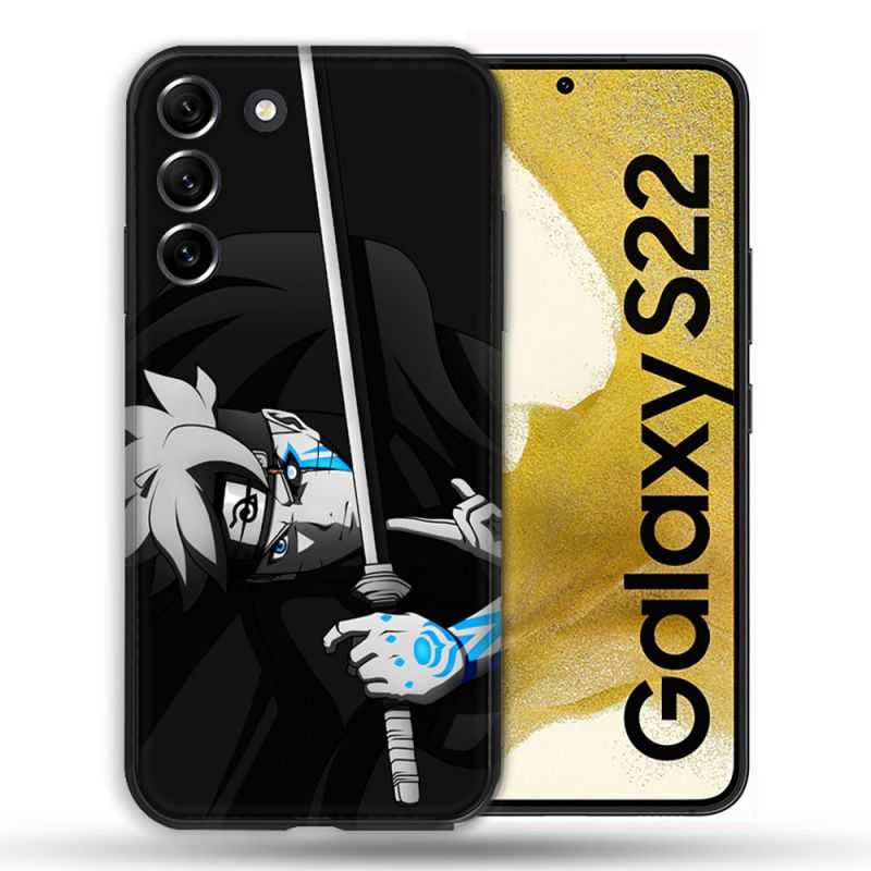 Coque compatible Magsafe Pour Samsung Galaxy S22 Manga Boruto Epée