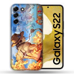 Coque compatible Magsafe Pour Samsung Galaxy S22 Manga One Piece Ace Color