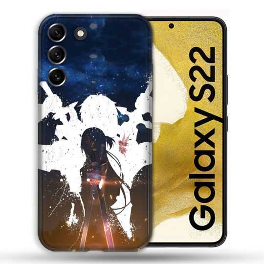 Coque compatible Magsafe Pour Samsung Galaxy S22 Manga SAO sword Art Online Asuna