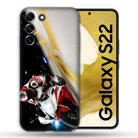 Coque compatible Magsafe Pour Samsung Galaxy S22 Moto Course GP R6