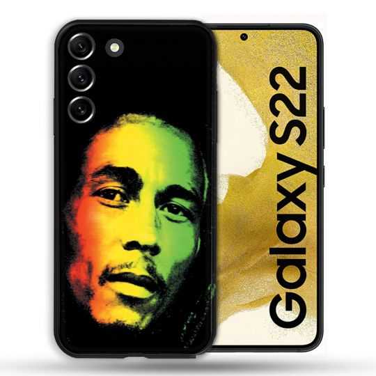 Coque compatible Magsafe Pour Samsung Galaxy S22 Musique Bob Marley 2