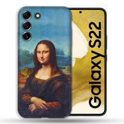 Coque compatible Magsafe Pour Samsung Galaxy S22 Peinture Joconde