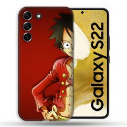 Coque compatible Magsafe Pour Samsung Galaxy S22 Manga One Piece Luffy