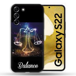 Coque compatible Magsafe Pour Samsung Galaxy S22 Signe Zodiaque 2 Balance