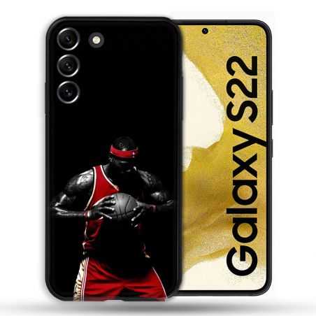 Coque compatible Magsafe Pour Samsung Galaxy S22 Sport Basketeur