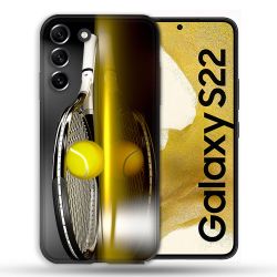Coque compatible Magsafe Pour Samsung Galaxy S22 Sport Tennis Reflet