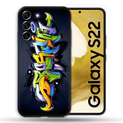 Coque compatible Magsafe Pour Samsung Galaxy S22 Street Art Graffiti