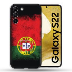 Coque compatible Magsafe Pour Samsung Galaxy S22 Voyage Portugal Drapeau