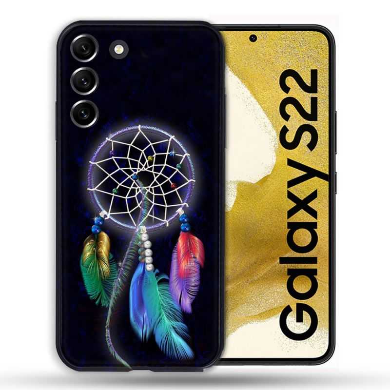 Coque compatible Magsafe Pour Samsung Galaxy S22 Zen Attrape Reve Multicolore