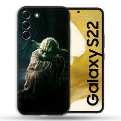 Coque compatible Magsafe Pour Samsung Galaxy S22 Star Wars - Yoda sombre