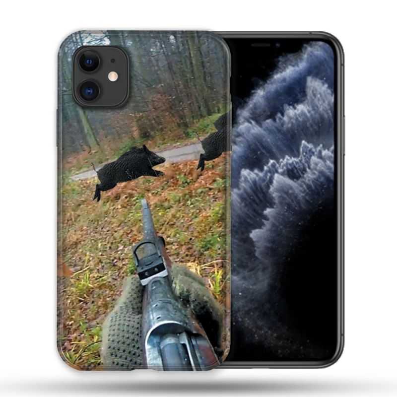 Coque Compatible Magsafe Pour Apple Iphone 11 (6,1) Chasse Vision Tir