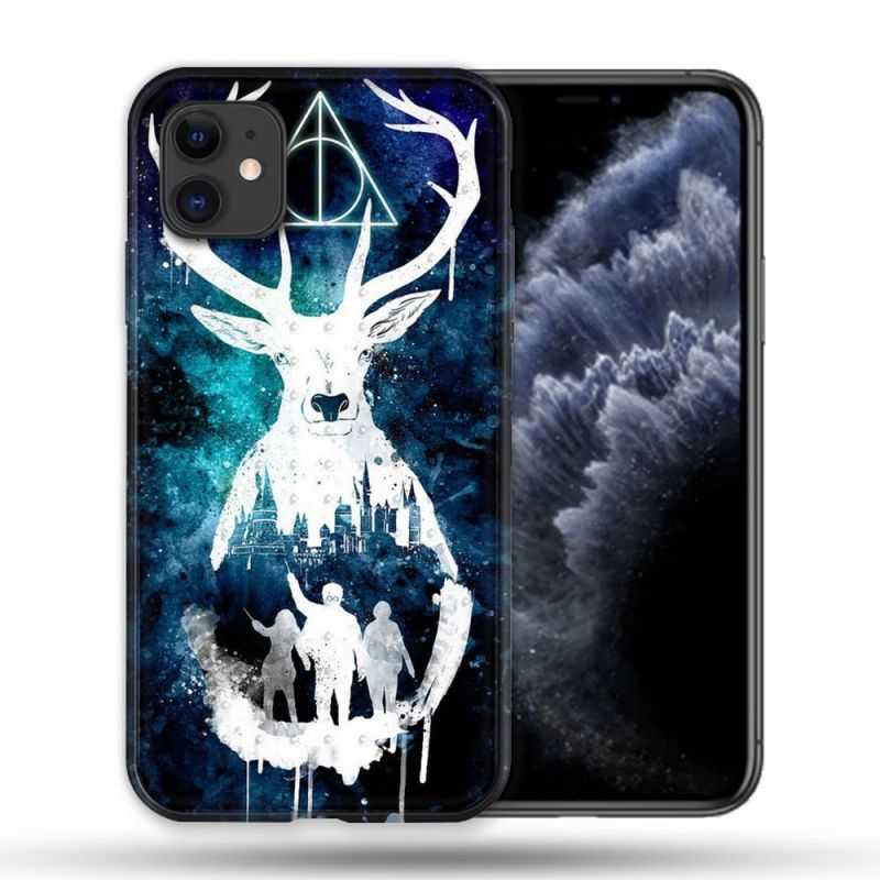 Coque Compatible Magsafe Pour Apple Iphone 11 (6,1) Harry Potter Patronome