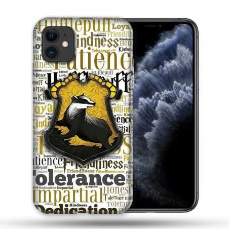 Coque Compatible Magsafe Pour Apple Iphone 11 (6,1) Harry Potter Poursouffle