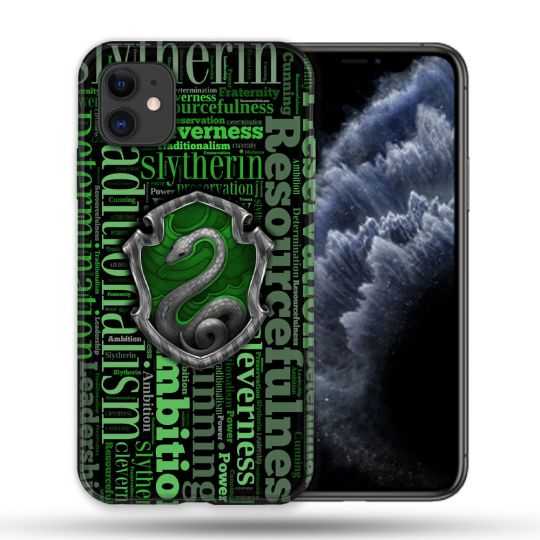Coque Compatible Magsafe Pour Apple Iphone 11 (6,1) Harry Potter Serpentar