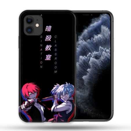 Coque Compatible Magsafe Pour Apple Iphone 11 (6,1) Manga Assassination Classroom Duo