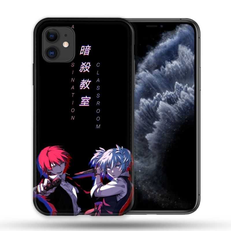 Coque Compatible Magsafe Pour Apple Iphone 11 (6,1) Manga Assassination Classroom Duo