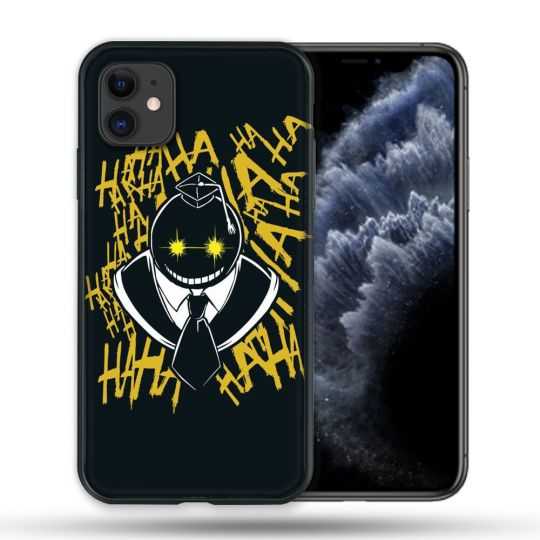 Coque Compatible Magsafe Pour Apple Iphone 11 (6,1) Manga Assassination Classroom Kuro Noir