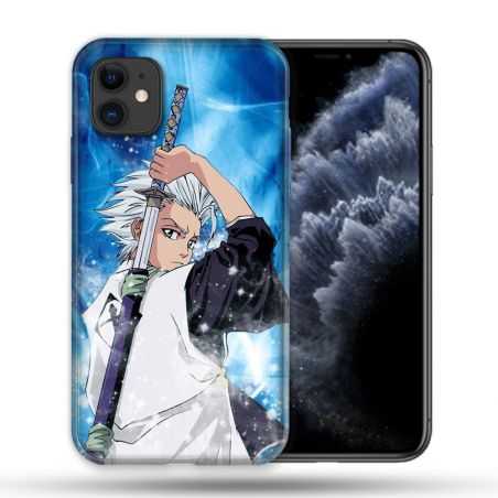 Coque Compatible Magsafe Pour Apple Iphone 11 (6,1) Manga Bleach Hitsugaya