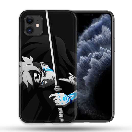 Coque Compatible Magsafe Pour Apple Iphone 11 (6,1) Manga Boruto Epée