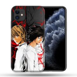 Coque Compatible Magsafe Pour Apple Iphone 11 (6,1) Manga Death Note Duo