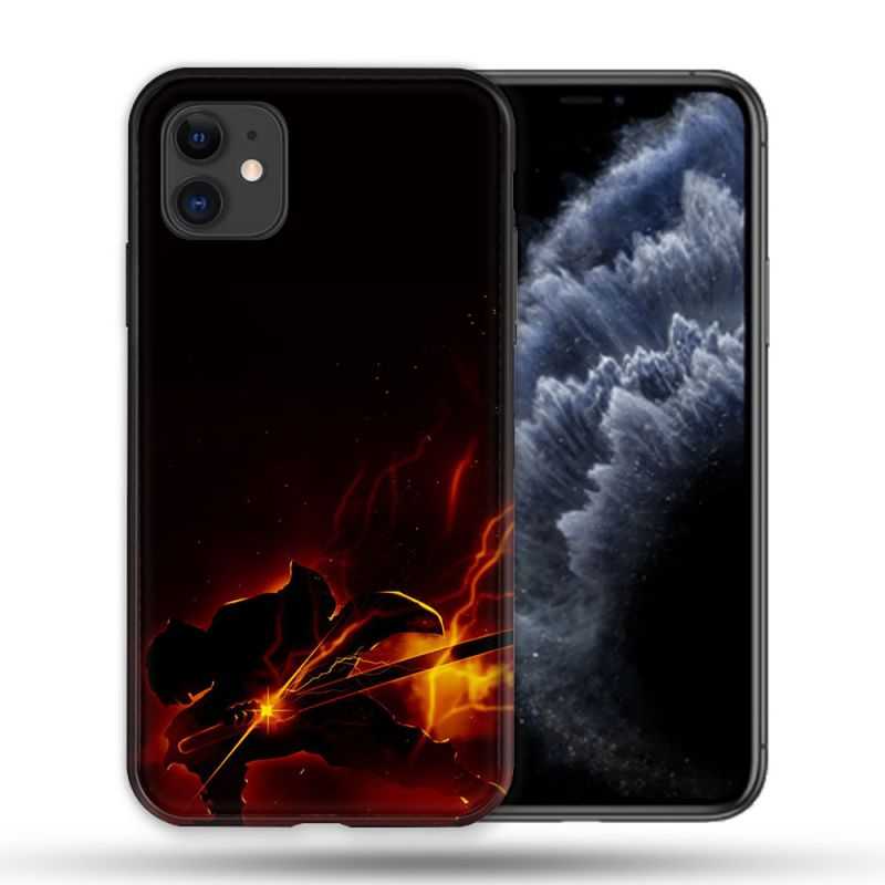 Coque Compatible Magsafe Pour Apple Iphone 11 (6,1) Manga Demon Slayer Electric