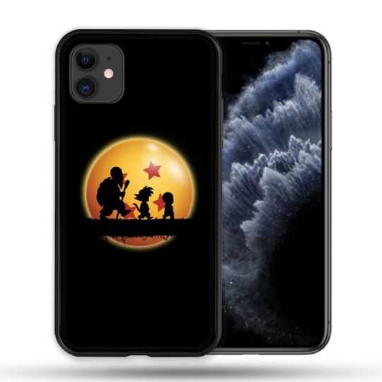Coque Compatible Magsafe Pour Apple Iphone 11 (6,1) Manga Dragon Ball Vintage