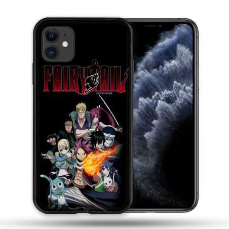Coque Compatible Magsafe Pour Apple Iphone 11 (6,1) Manga Fairy Tail Logo Team
