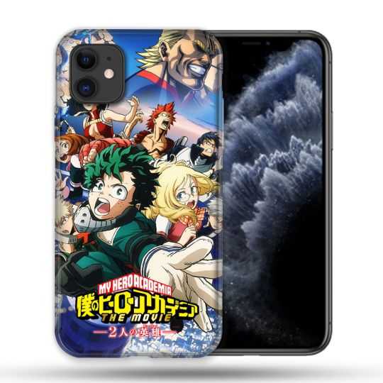Coque Compatible Magsafe Pour Apple Iphone 11 (6,1) Manga My Hero Academia Affiche