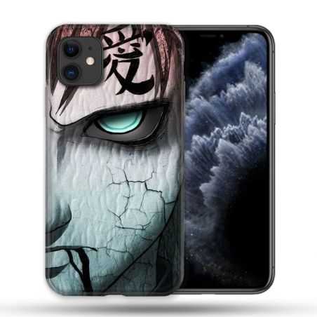 Coque Compatible Magsafe Pour Apple Iphone 11 (6,1) Manga Naruto Gaara