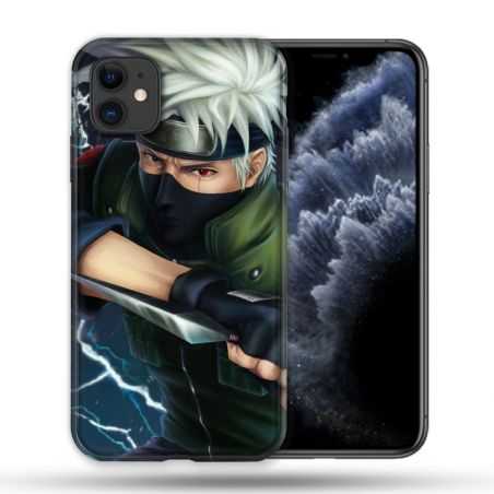 Coque Compatible Magsafe Pour Apple Iphone 11 (6,1) Manga Naruto Kakashi