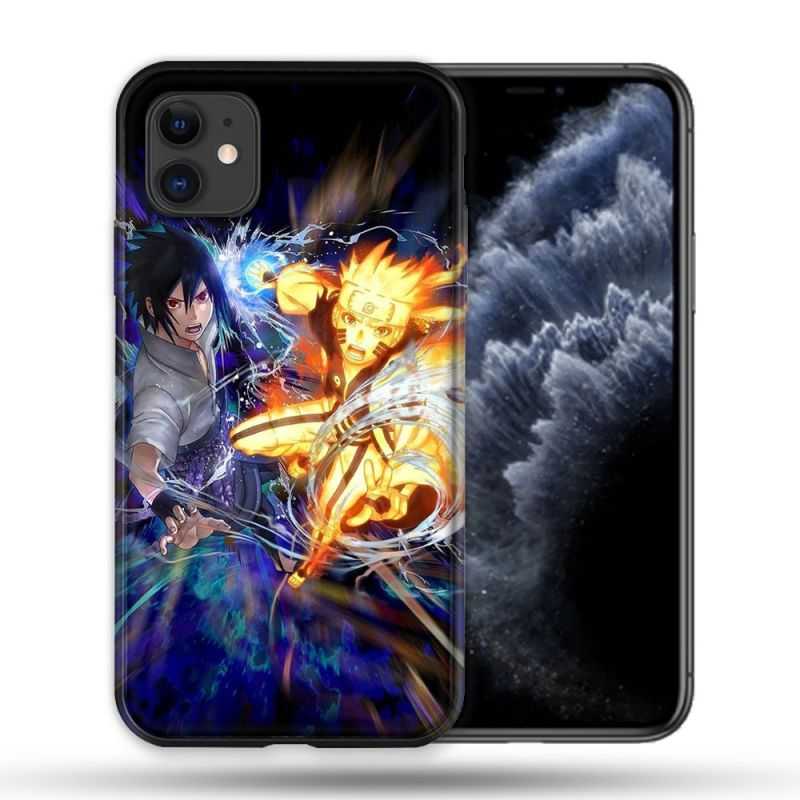 Coque Compatible Magsafe Pour Apple Iphone 11 (6,1) Manga Naruto VS
