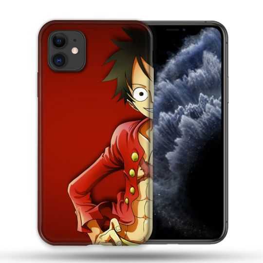 Coque Compatible Magsafe Pour Apple Iphone 11 (6,1) Manga One Piece Luffy