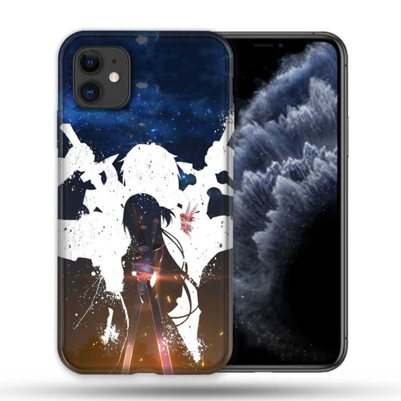 Coque Compatible Magsafe Pour Apple Iphone 11 (6,1) Manga SAO sword Art Online Asuna