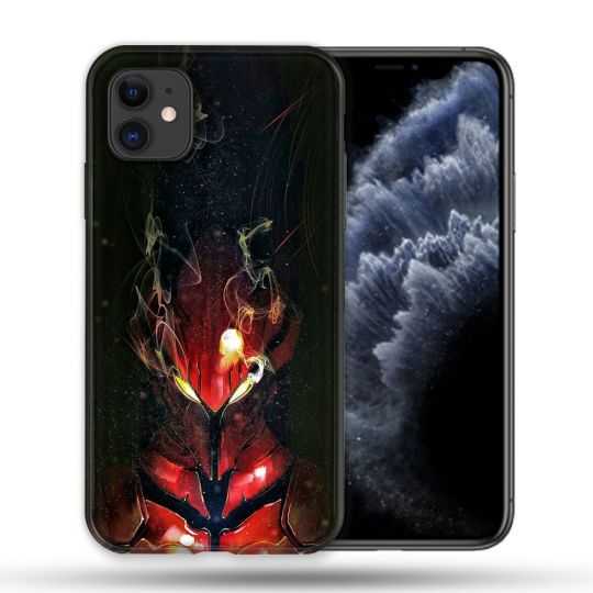 Coque Compatible Magsafe Pour Apple Iphone 11 (6,1) Manga Solo Leveling Igris