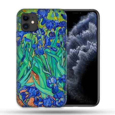 Coque Compatible Magsafe Pour Apple Iphone 11 (6,1) Peinture Iris