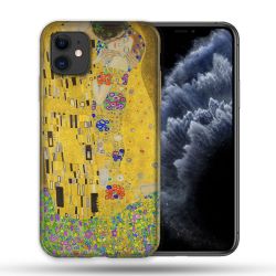 Coque Compatible Magsafe Pour Apple Iphone 11 (6,1) Peinture Le Baiser